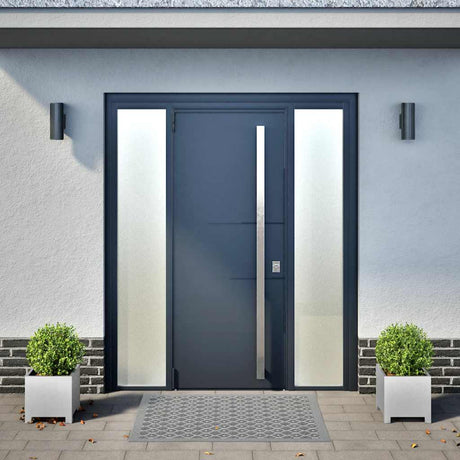 Vidaxx plantekasser 2 stk 30x30x30 cm galvaniseret stål