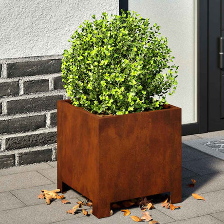 Vidaxx plantekasser 2 stk 30x30x30 cm vejrbestandigt stål