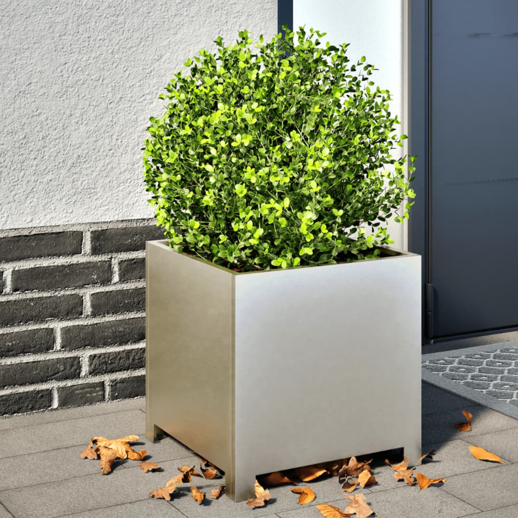 Vidaxx plantebænk 40x40x40 cm rustfrit stål
