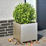 Vidaxx plantekasser 2 stk 40x40x40 cm rustfrit stål