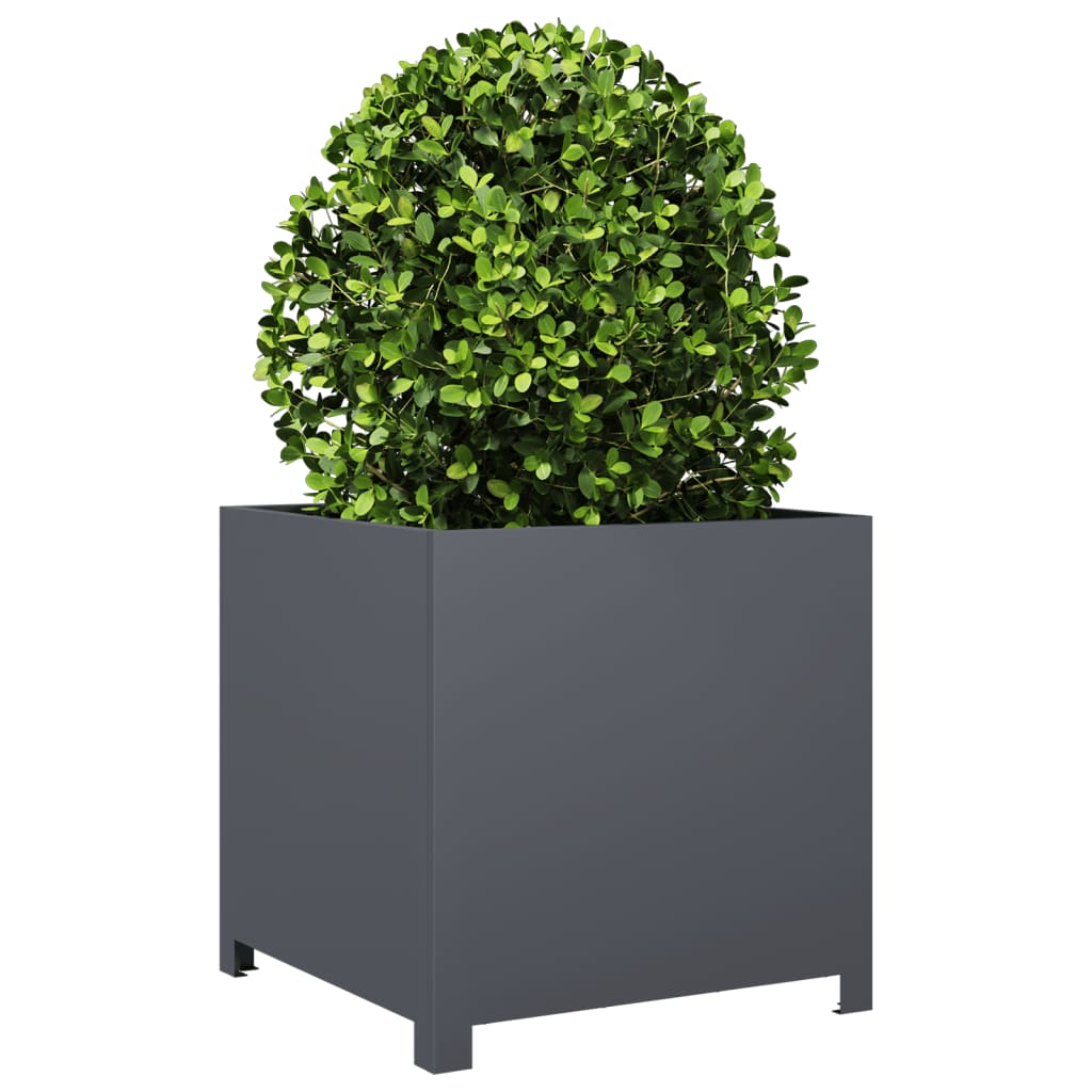 Vidaxx plantekasse 50x50x50 cm stål antracit