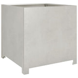 Vidaxx plantekasse 50x50x50 cm rustfrit stål