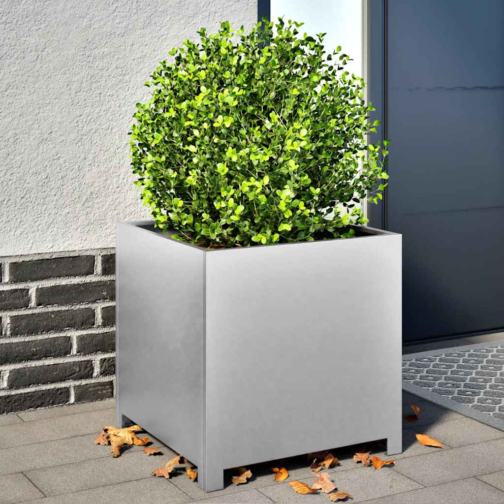 Vidaxx plantekasse 50x50x50 cm galvaniseret stål