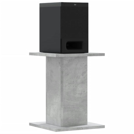 VidaXL højttalerstativer 2 stk 30x30x40 cm konstrueret træ betongrå