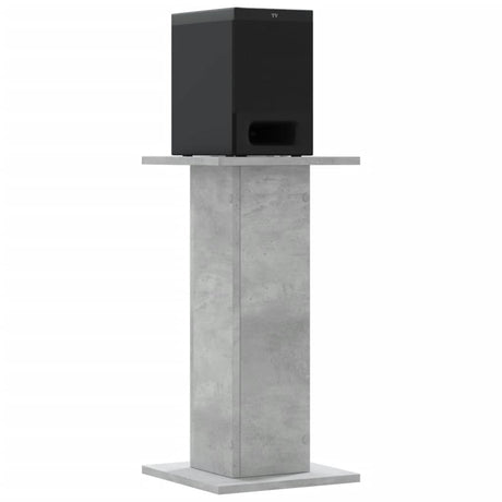 VidaXL højttalerstativer 2 stk 30x30x60 cm konstrueret træ betongrå