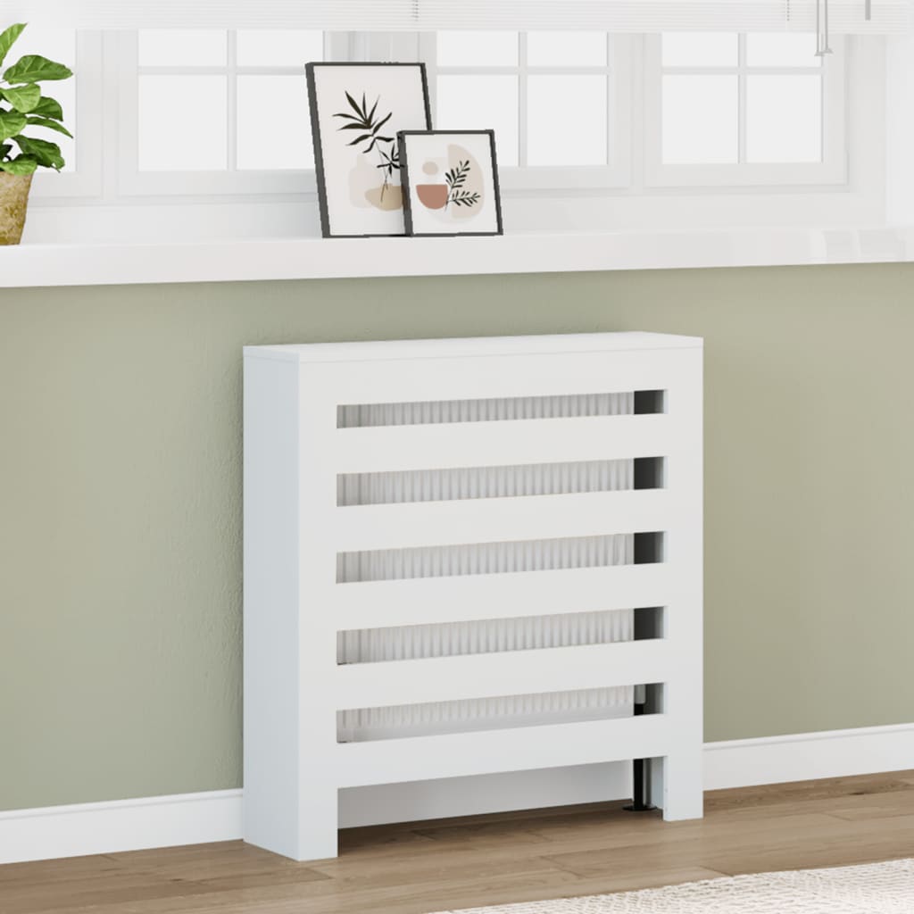 Vidaxx radiatorramme 78x20x82 cm konstrueret træ hvid