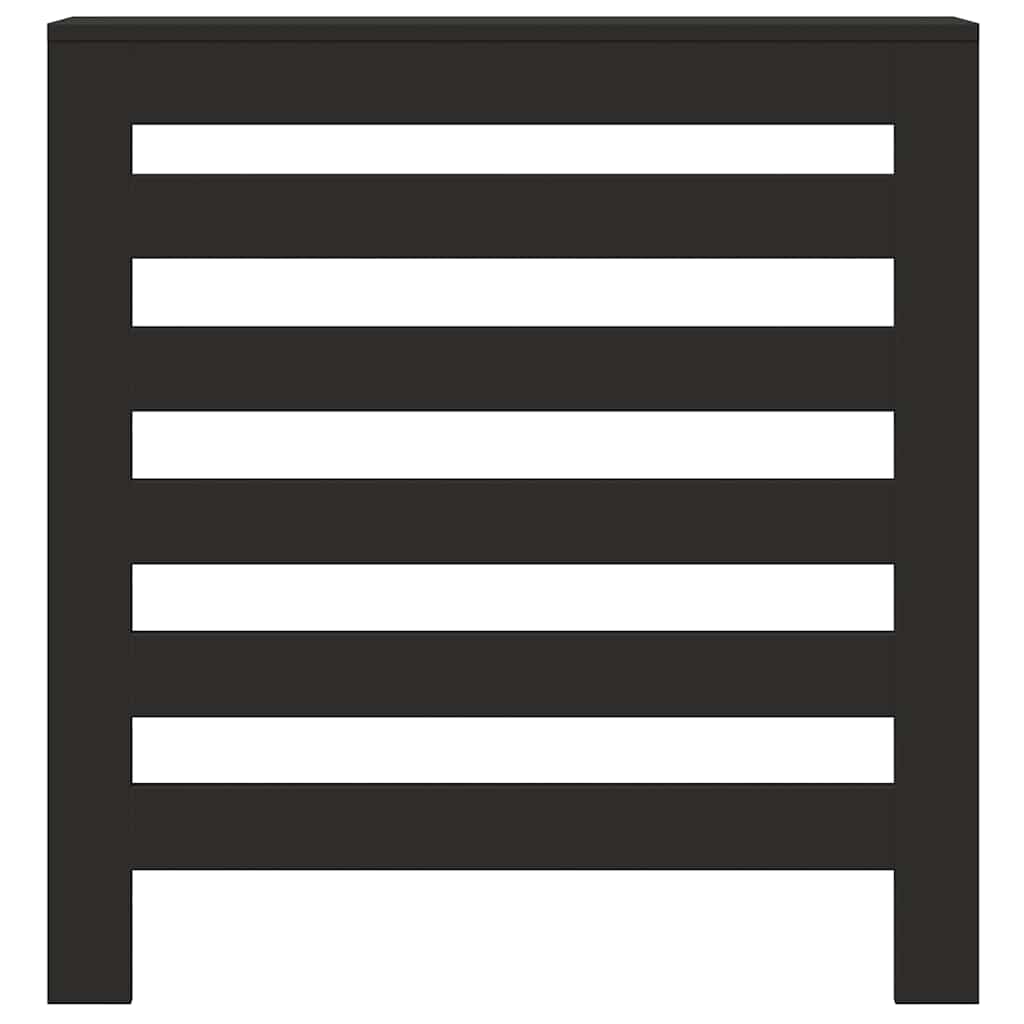 Vidaxx radiatorhus 78x20x82 cm færdig træ sort