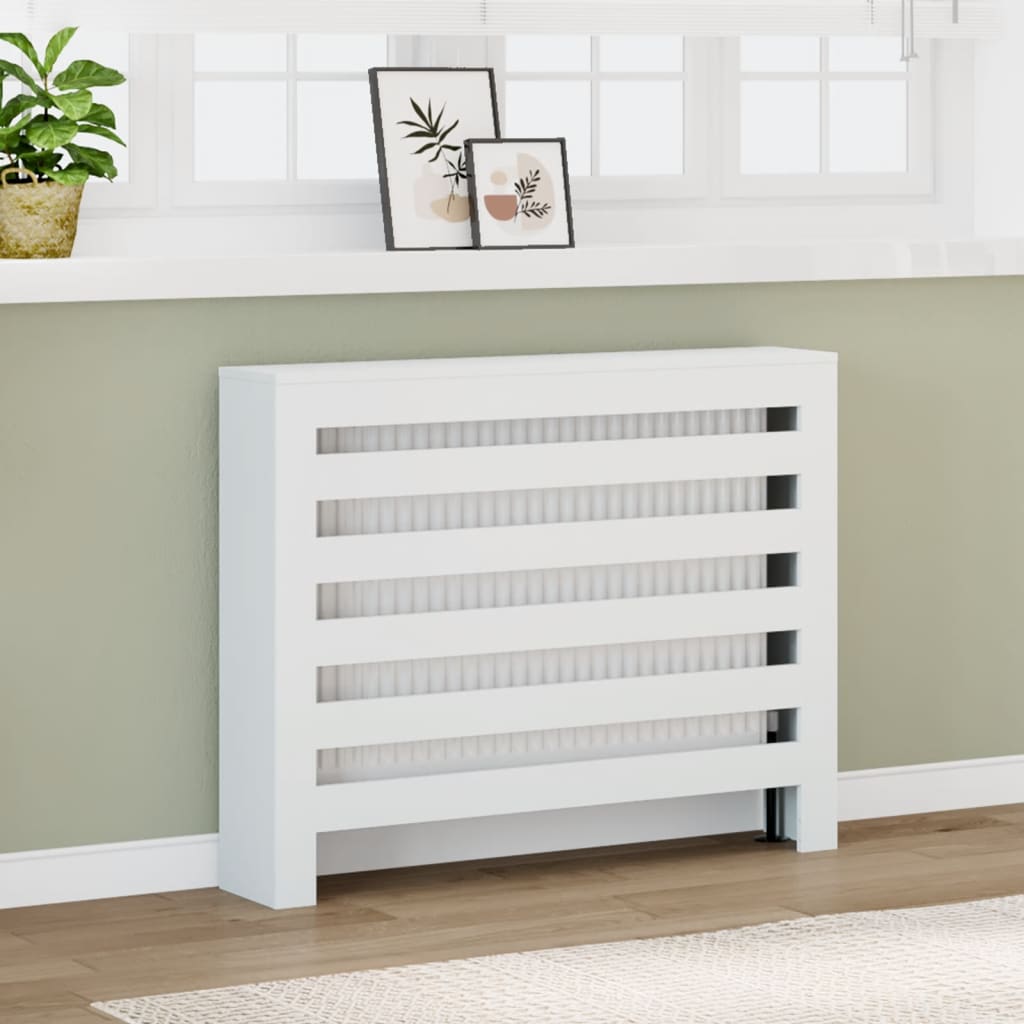Vidaxx radiatorramme 104x20x82 cm konstrueret træ hvid