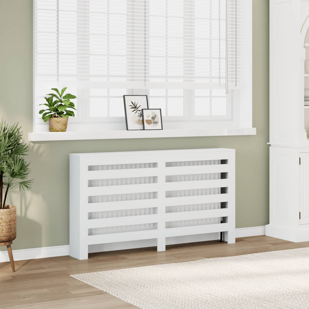Vidaxx radiatorramme 149x20x82 cm konstrueret træ hvid