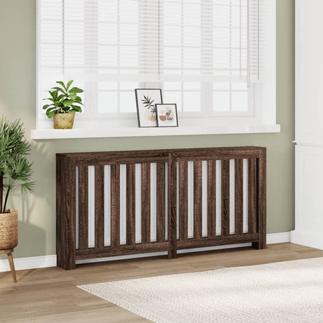 Vidaxx radiatorhus 175x20x82 cm færdigt træ, brun eg