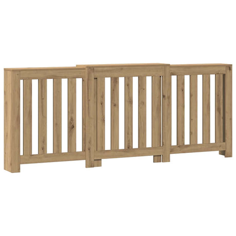 Vidaxx radiatorhus 205x21,5x83,5 cm udformet træ, håndværksmæssig eg