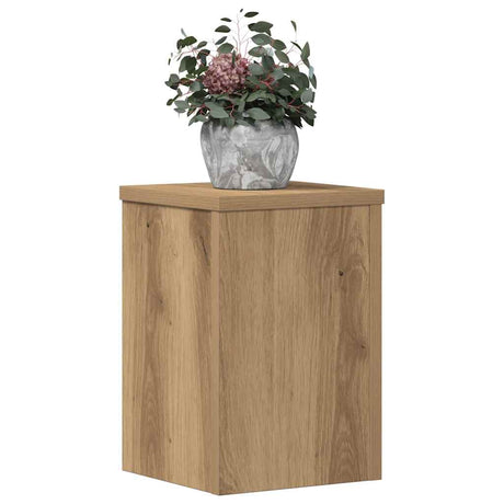 Vidaxx plantestativer 2 stk 20x20x30 cm træ håndværks eg