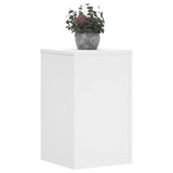 Vidaxx plantestativer 2 stk 30x30x50 cm konstrueret træ hvid