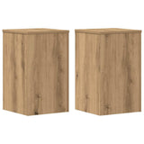 Vidaxx plantestativer 2 stk 30x30x50 cm træ håndværks eg
