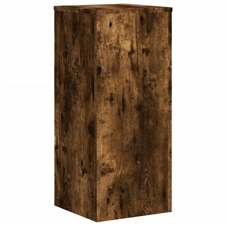 Vidaxx plantestativer 2 stk 30x30x70 cm forarbejdet træ røget eg