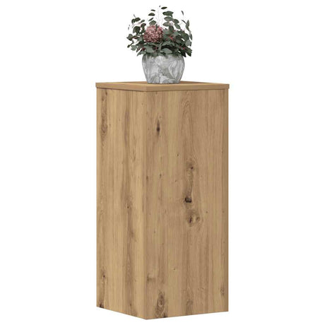 Vidaxx plantestativer 2 stk 30x30x70 cm træ håndværks eg