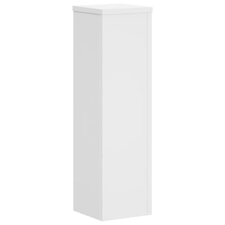 Vidaxx plantestativer 2 stk 17x17x60 cm konstrueret træ hvid