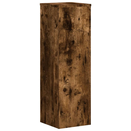 Vidaxx plantestativer 2 stk 25x25x80 cm forarbejdet træ røget eg