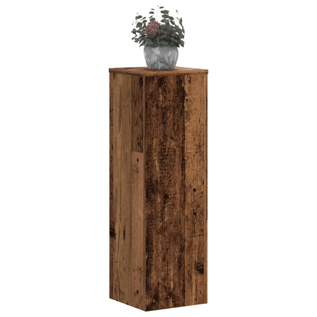 Vidaxx plantestativer 2 stk 25x25x80 cm behandlet træ, gammelt træfarvet