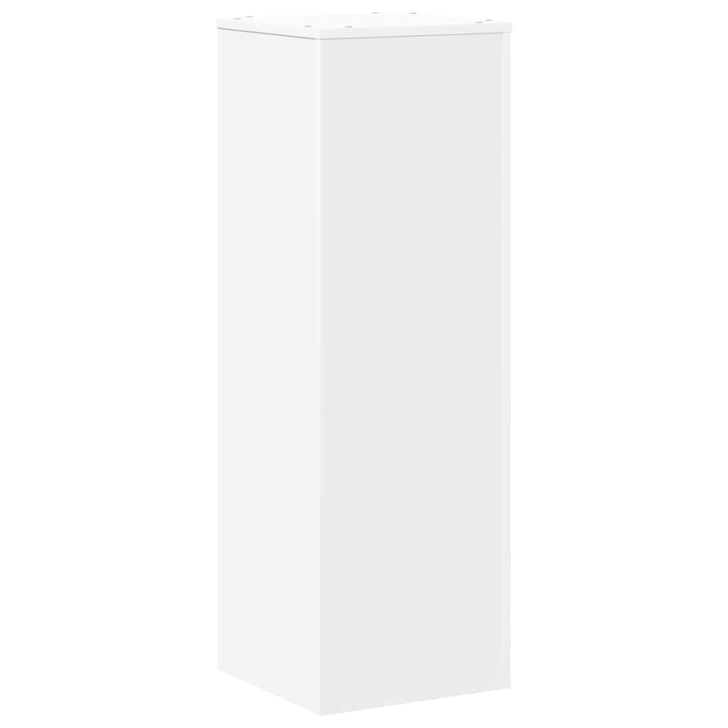 Vidaxx plantestativ 33x33x100 cm hvid konstrueret træ