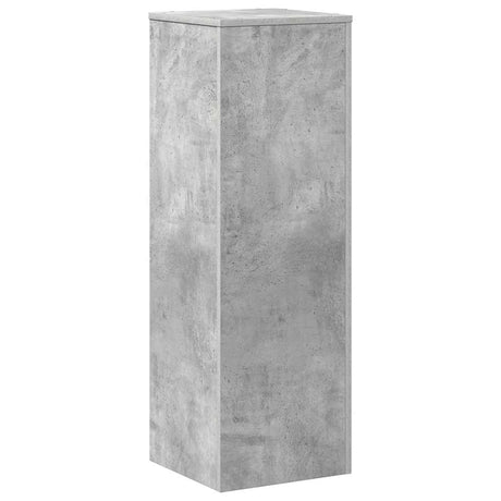 Vidaxx plantestand 33x33x100 cm konstrueret træ betongrå