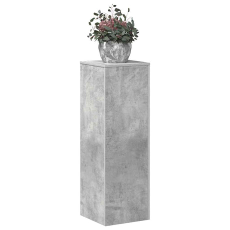 Vidaxx plantestand 33x33x100 cm konstrueret træ betongrå