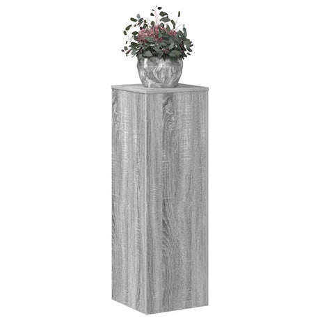 Vidaxx plantestand 33x33x100 cm konstrueret træ grå sonoma eg