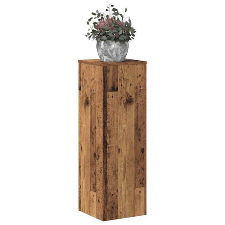 Vidaxx plantestativ 33x33x100 cm behandlet træ, gammelt træfarvet