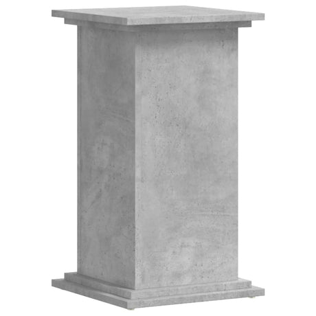 Vidaxxl plantestand 33x33x60 cm konstrueret træ betongrå