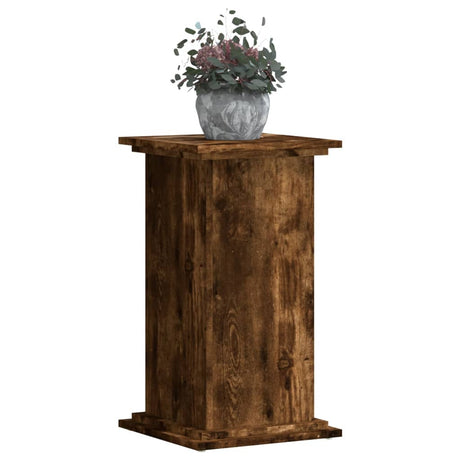 Vidaxx plantestand 33x33x60 cm konstrueret træ, røget eg