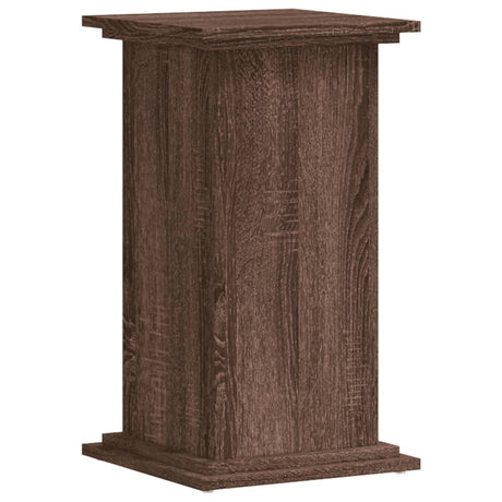 Vidaxx plantestand 33x33x60 cm konstrueret træ brun eg