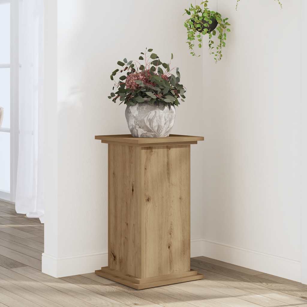 Vidaxx plantestativ 33x33x60 cm udformet træ, håndværksmæssig eg