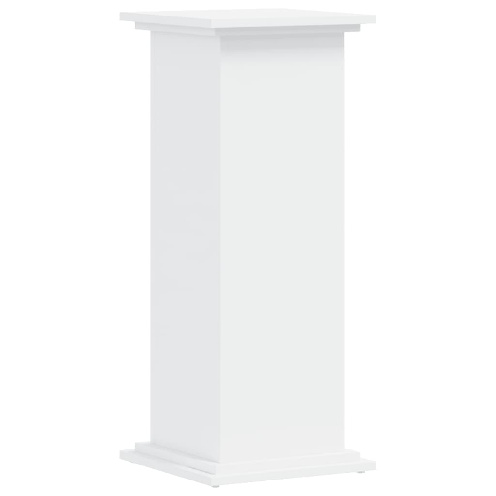 Vidaxx plantestativ 33x33x80 cm hvid konstrueret træ