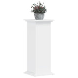 Vidaxx plantestativ 33x33x80 cm hvid konstrueret træ