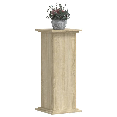 Vidaxx plantestand 33x33x80 cm konstrueret træ sonoma eg farvet