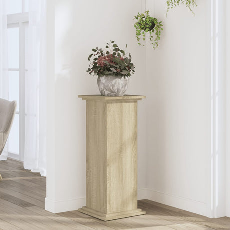 Vidaxx plantestand 33x33x80 cm konstrueret træ sonoma eg farvet