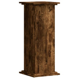 Vidaxx plantestand 33x33x80 cm forarbejdet træ, røget eg