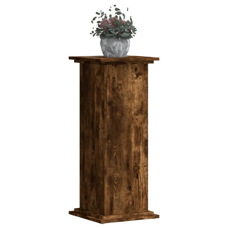 Vidaxx plantestand 33x33x80 cm forarbejdet træ, røget eg