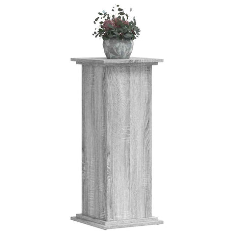 Vidaxx plantestand 33x33x80 cm konstrueret træ grå sonoma eg