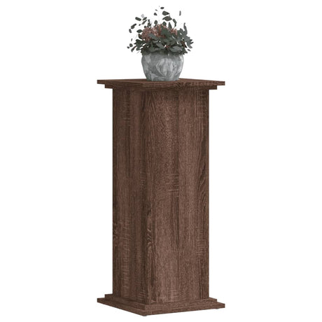 Vidaxx plantestand 33x33x80 cm konstrueret træ brun eg