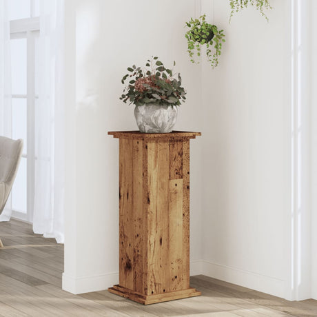 Vidaxx plantestativ 33x33x80 cm behandlet træ, gammelt træfarvet