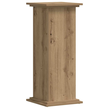 Vidaxx plantestativ 33x33x80 cm udformet træ, håndværksfarvet eg
