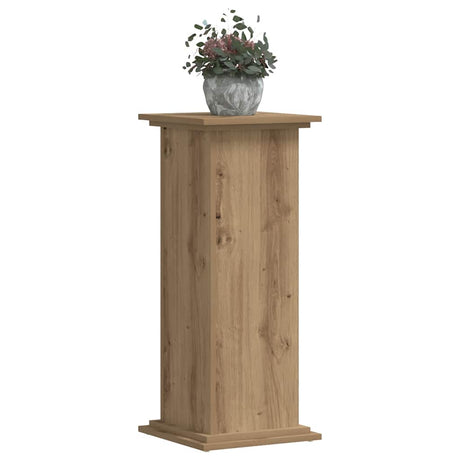 Vidaxx plantestativ 33x33x80 cm udformet træ, håndværksfarvet eg