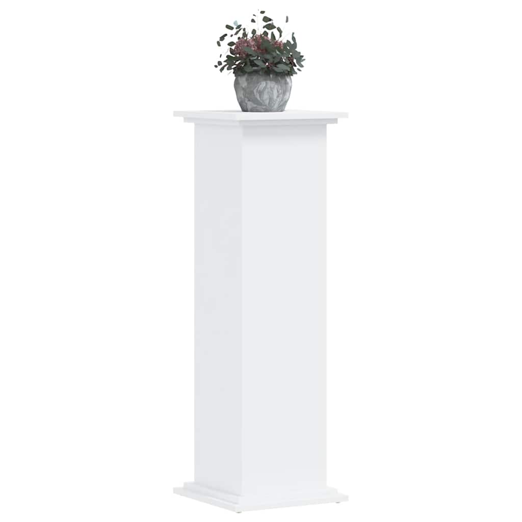 Vidaxx plantestativ 33x33x100 cm hvid konstrueret træ