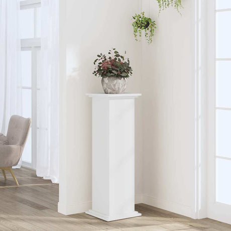 Vidaxx plantestativ 33x33x100 cm hvid konstrueret træ