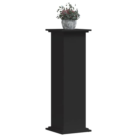 Vidaxx plantestand 33x33x100 cm forarbejdet træ sort