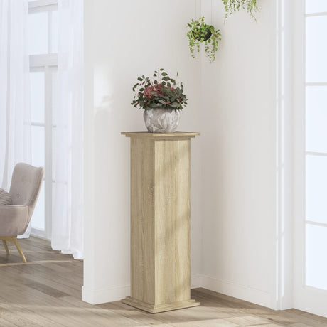 Vidaxx plantestativ 33x33x100 cm konstrueret træ sonoma eg farvet