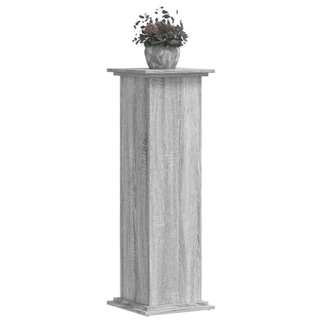 Vidaxx plantestand 33x33x100 cm konstrueret træ grå sonoma eg