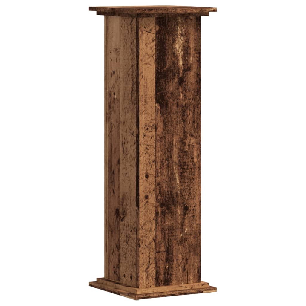 Vidaxx plantestativ 33x33x100 cm behandlet træ, gammelt træfarvet