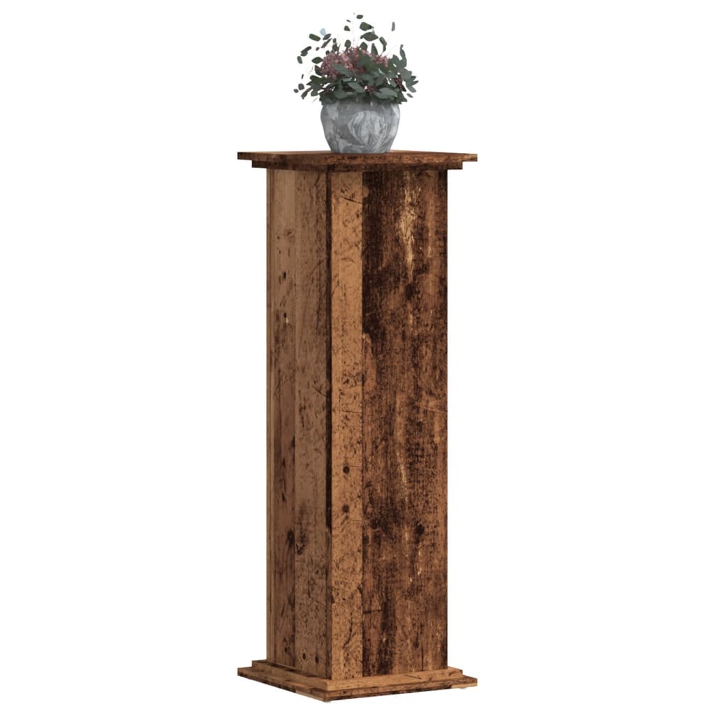 Vidaxx plantestativ 33x33x100 cm behandlet træ, gammelt træfarvet